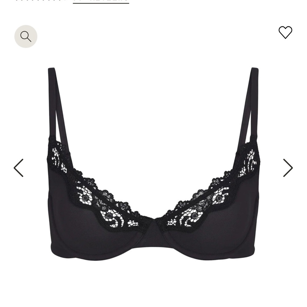 SKIMS BRAND NEW FITS EVERYBODY LACE unlined scoop bra